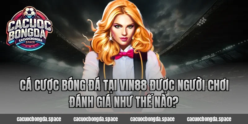Cá cược bóng đá tại Vin88 được người chơi đánh giá như thế nào?