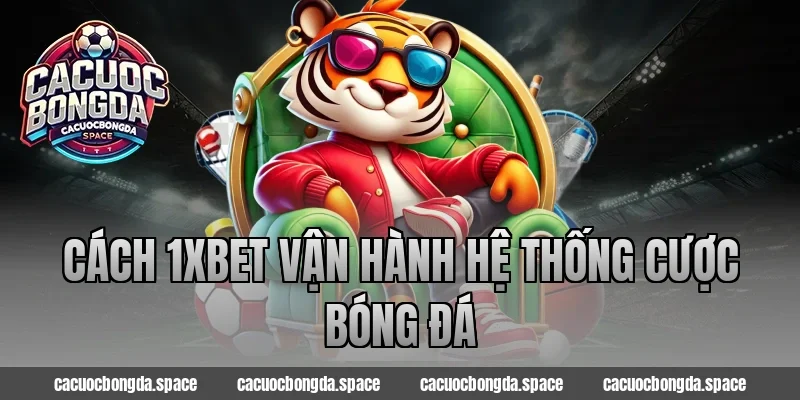 Cách 1xBet vận hành hệ thống cược bóng đá