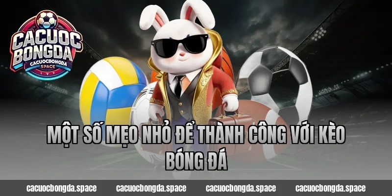 Một số mẹo nhỏ để thành công với kèo bóng đá