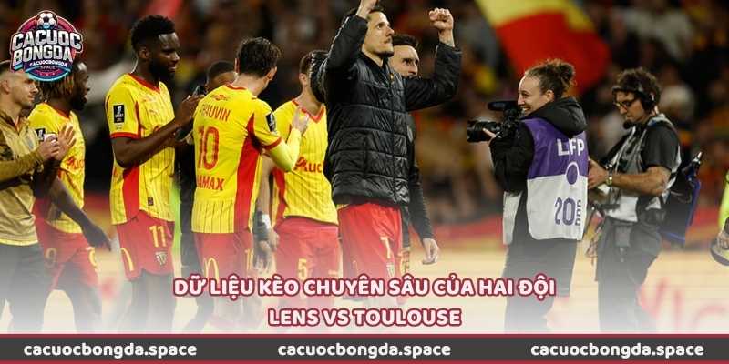 Dữ liệu kèo chuyên sâu của hai đội Lens vs Toulouse