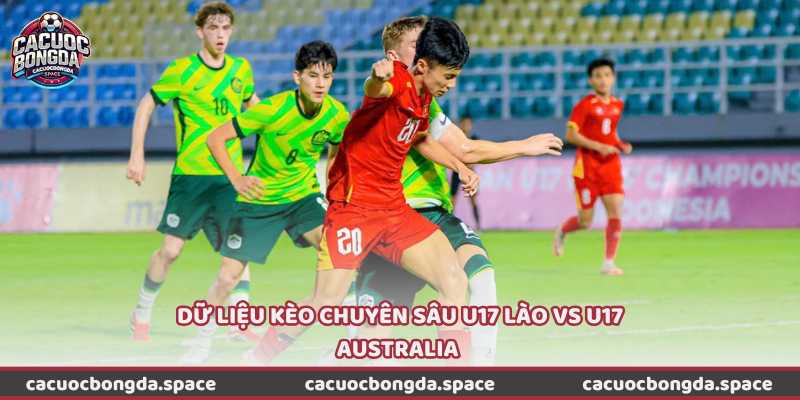 Dữ liệu kèo chuyên sâu U17 Lào vs U17 Australia 